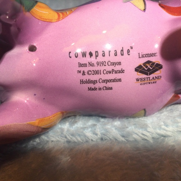 Vintage “ Cow Parade” Crayon Cow Figurine by Westland Giftware - Picture 6 of 10